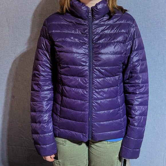 NuAge Sport Puffer Jacket Purple (Small) - Picture 4 of 12